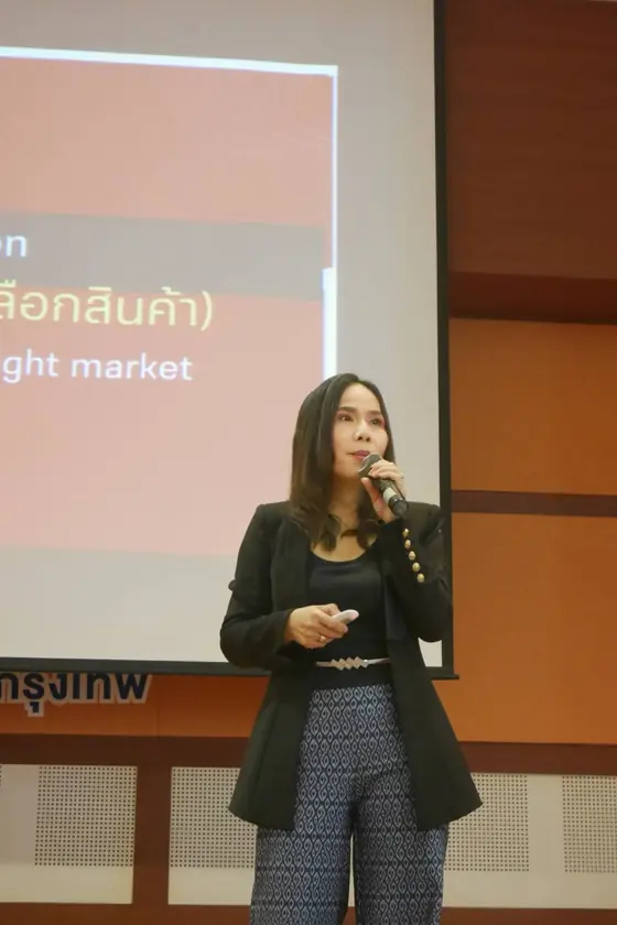 CEO เสน่ห์ไทย อบรมหลักสูตรการเตรียมสินค้านวัตกรรม ให้นักศึกษามหาวิทยาลัยนอร์ทกรุงเทพ ภาพที่ 4